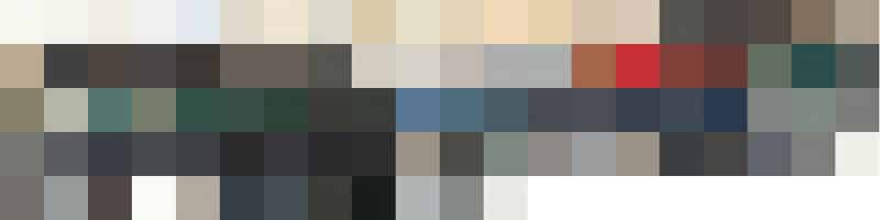 The Dulux Duralloy range of powder coating colours