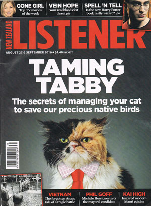 New Zealand Listener cover