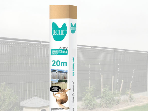 20 metre Oscillot cat fence kit