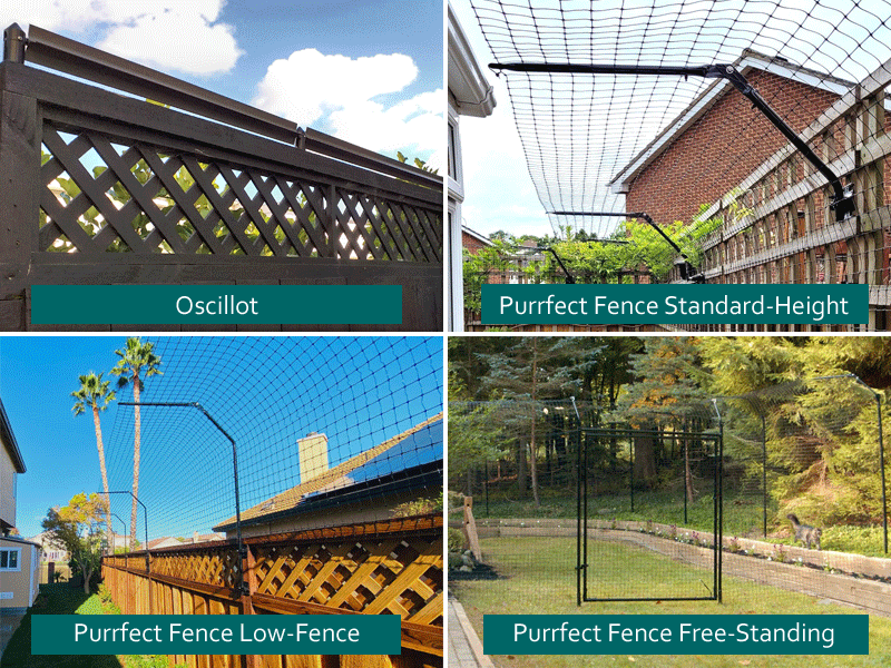 4 cat fence products