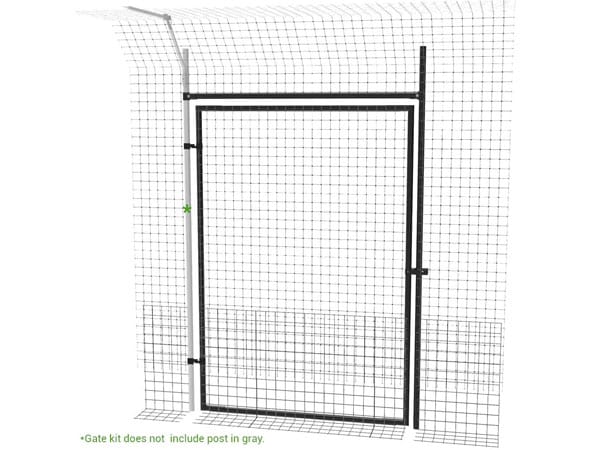 Purrfect Fence Heavy Duty framed gate