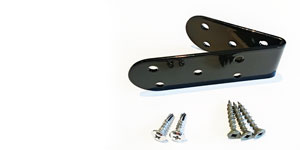Oscillot bracket with screws