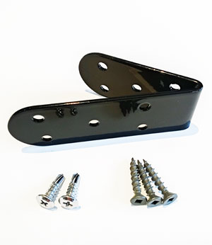 Oscillot bracket with screws